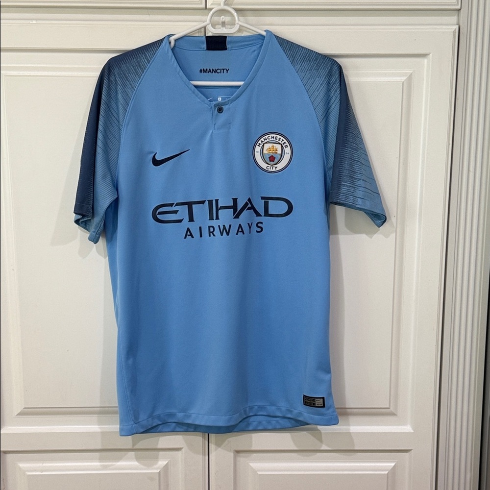 Nike Manchester City Sky Blue Football Shirt
